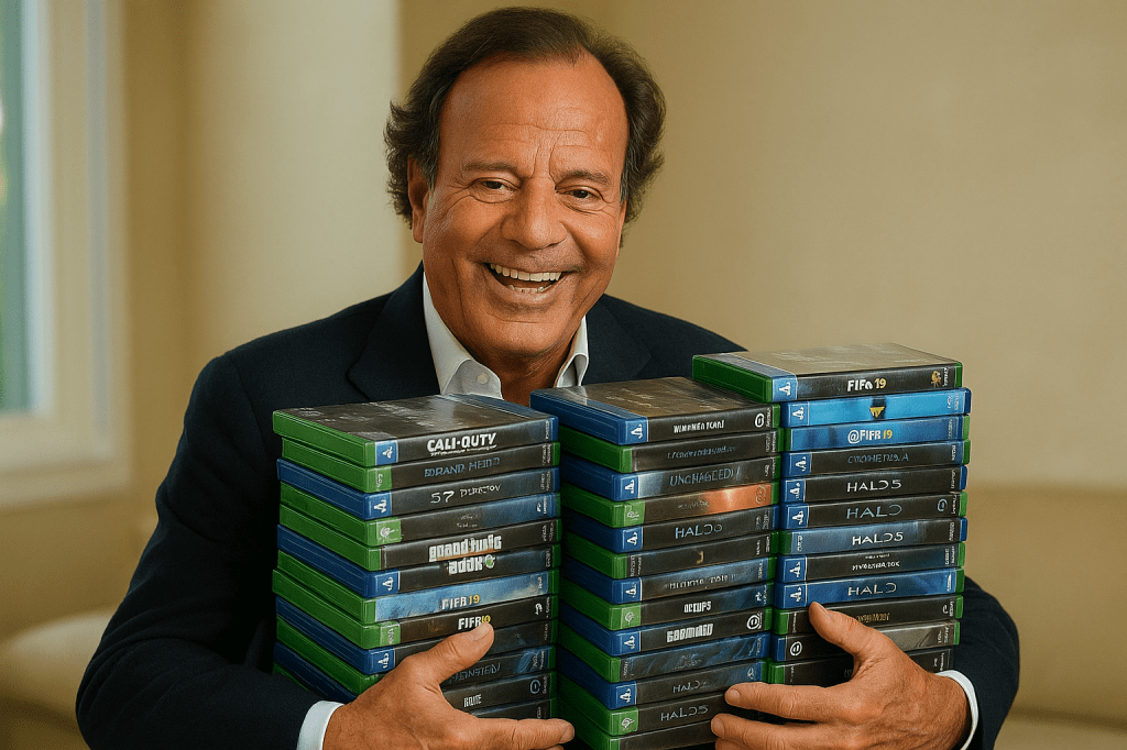 Julio viene cargado de videojuegos… porque claro, ¿qué otra cosa ibas a hacer con tu&nbsp;vida?